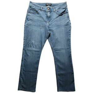 Lee Riders Women's Mid-Rise Straight Leg Jeans